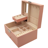 Скринька для прикрас рожева 22.5 х 17.5 см ig28817901